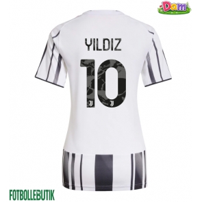 Juventus Kenan Yildiz #10 Hemmatröja Kvinnor 2025-26 Kortärmad